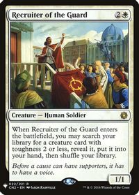 Recruiter of the Guard — The List Reprints