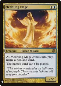 Meddling Mage — The List Reprints