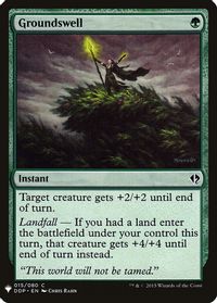 Groundswell — The List Reprints