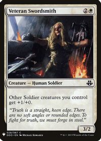 Veteran Swordsmith — The List Reprints