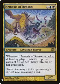 Nemesis of Reason — The List Reprints