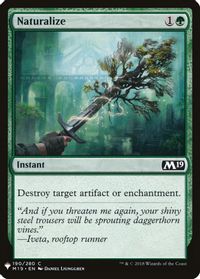 Naturalize — The List Reprints