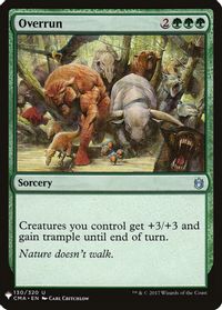 Overrun — The List Reprints