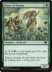 Priest of Titania — The List Reprints