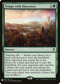 Tempt with Discovery — The List Reprints