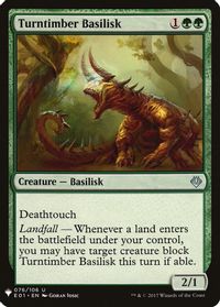 Turntimber Basilisk — The List Reprints