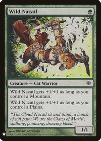 Wild Nacatl — The List Reprints