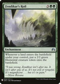 Zendikar's Roil — The List Reprints