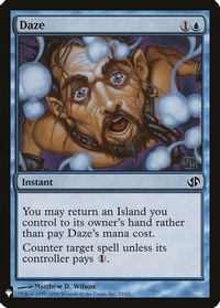 Daze — The List Reprints