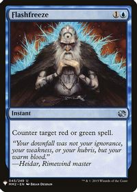 Flashfreeze — The List Reprints