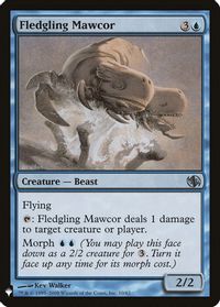 Fledgling Mawcor — The List Reprints