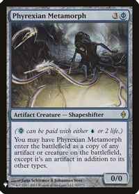 Phyrexian Metamorph — The List Reprints