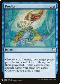 Predict — The List Reprints