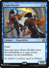 Stunt Double — The List Reprints
