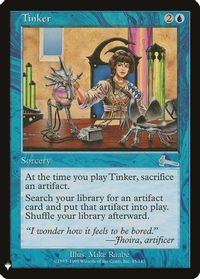 Tinker — The List Reprints