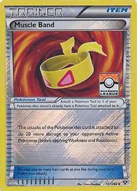 Muscle Band - 121/146 - (Pokemon League) — League & Championship Cards