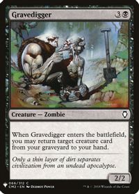 Gravedigger — The List Reprints