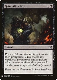 Grim Affliction — The List Reprints