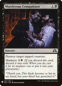 Murderous Compulsion — The List Reprints