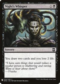 Night's Whisper — The List Reprints