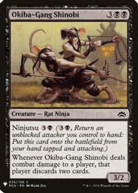 Okiba-Gang Shinobi — The List Reprints