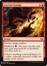 Ancient Grudge — The List Reprints