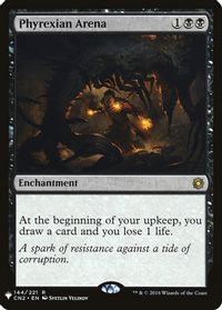 Phyrexian Arena — The List Reprints