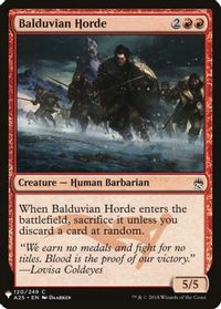 Balduvian Horde — The List Reprints