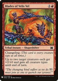 Blades of Velis Vel — The List Reprints