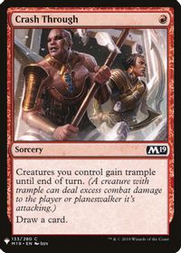 Crash Through — The List Reprints