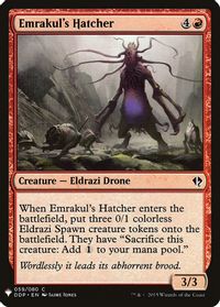 Emrakul's Hatcher — The List Reprints
