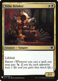 Tithe Drinker — The List Reprints