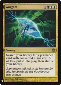 Wargate — The List Reprints