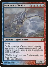 Dominus of Fealty — The List Reprints