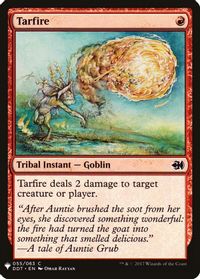 Tarfire — The List Reprints