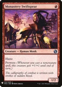 Monastery Swiftspear — The List Reprints