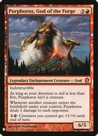 Purphoros, God of the Forge — The List Reprints