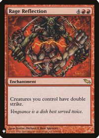 Rage Reflection — The List Reprints