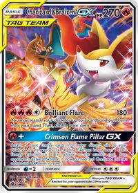 Charizard & Braixen GX - SM230 — SM Promos