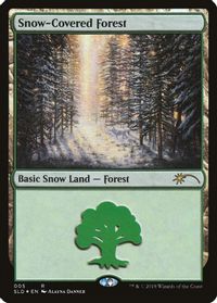 Snow-Covered Forest (5) — Secret Lair Drop Series