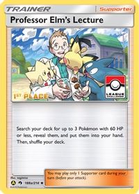 Professor Elm's Lecture - 188a/214 (League Challenge) [1st Place] — League & Championship Cards