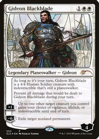 Gideon Blackblade (Stained Glass) — Secret Lair Drop Series