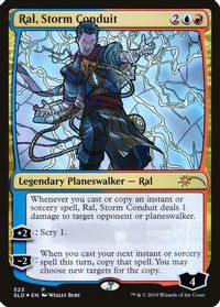Ral, Storm Conduit (Stained Glass) — Secret Lair Drop Series