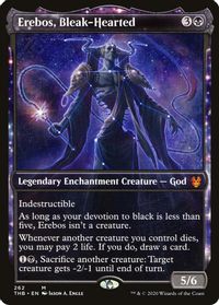 Erebos, Bleak-Hearted (Showcase) — Theros Beyond Death