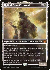 Heliod, Sun-Crowned (Showcase) — Theros Beyond Death