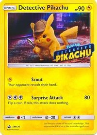 Detective Pikachu - SM170 (Stamped) — SM Promos