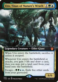 Uro, Titan of Nature's Wrath (Extended Art) — Theros Beyond Death