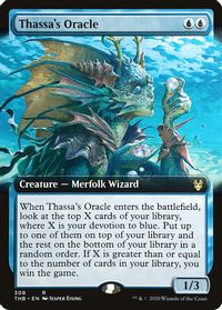 Thassa's Oracle (Extended Art) — Theros Beyond Death
