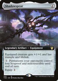 Shadowspear (Extended Art) — Theros Beyond Death
