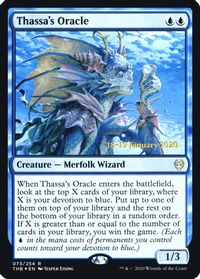 Thassa's Oracle — Prerelease Cards